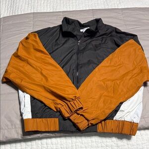 TCEC Black and Orange Windbreaker